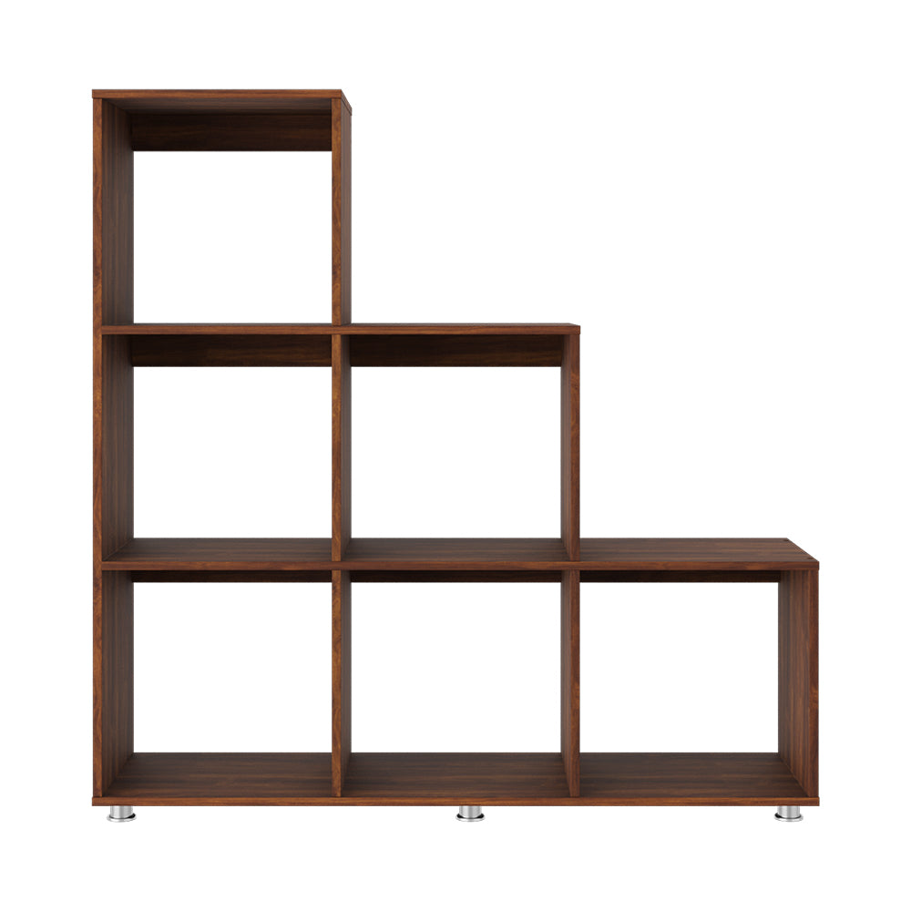 Mueble  Biblioteca Escalera, Chocolate