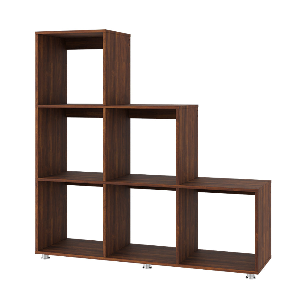Mueble  Biblioteca Escalera, Chocolate