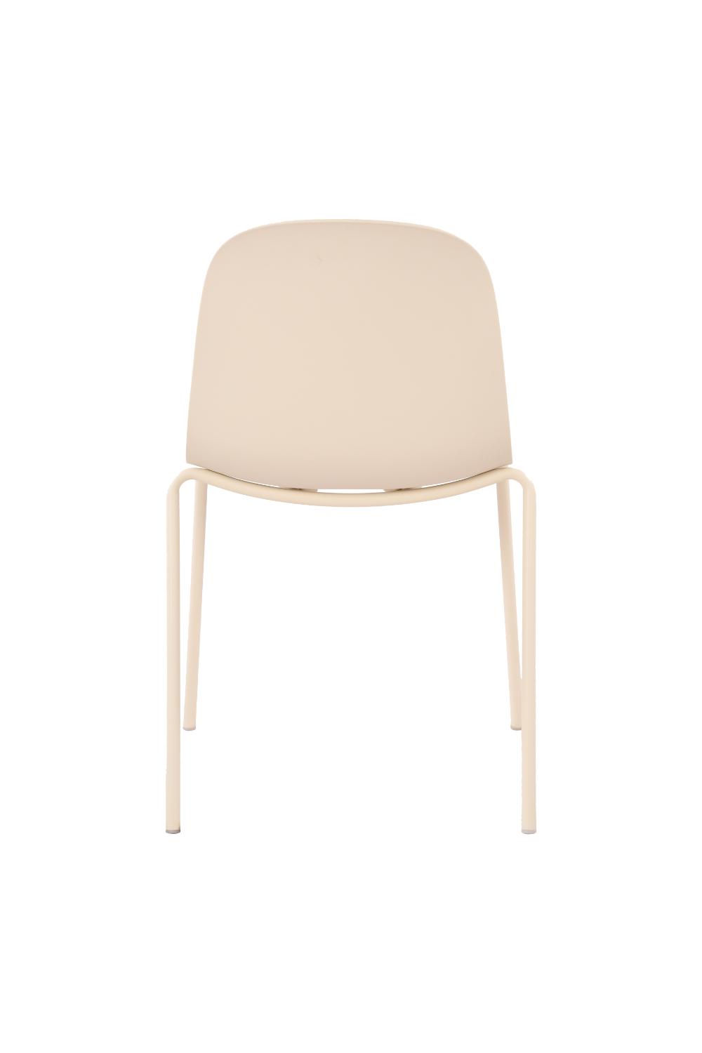 Silla con Cojín Aiara, Color Blanco, Diseño Moderno