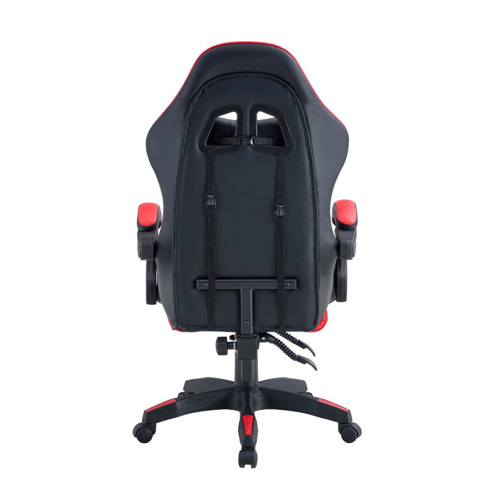 Combo para Oficina Greci, Rojo y Negro, Incluye Silla y Escritorio Gamer