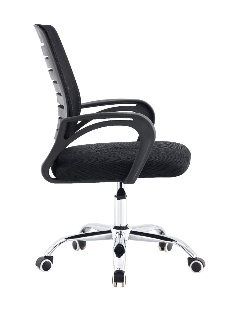 Silla de Escritorio Apex, Negro, ergonómica con reposabrazos