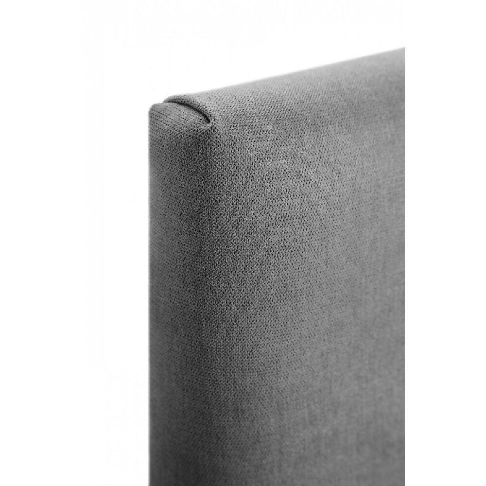 Cabecero Liso Semi Doble Gris