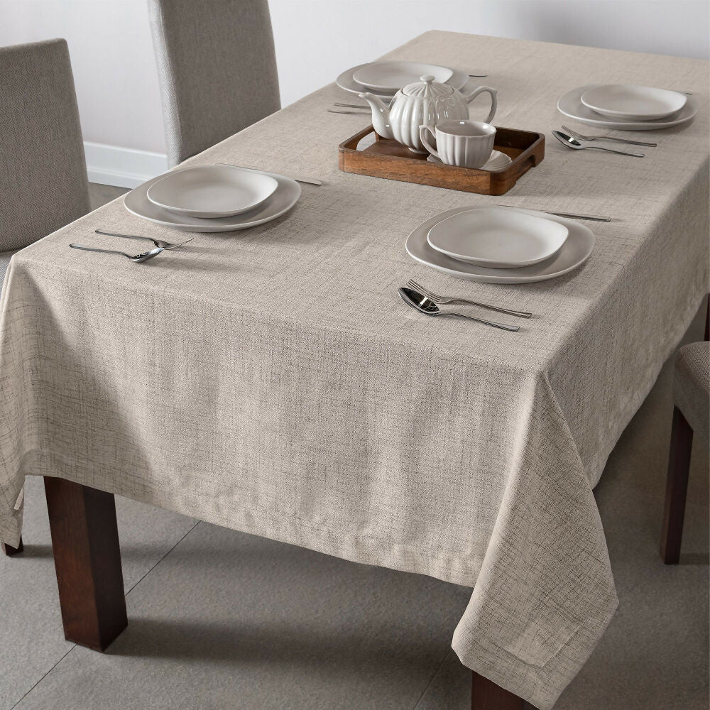 Mantel Rectangular 6 Puestos Creta, de 250x160 cm
