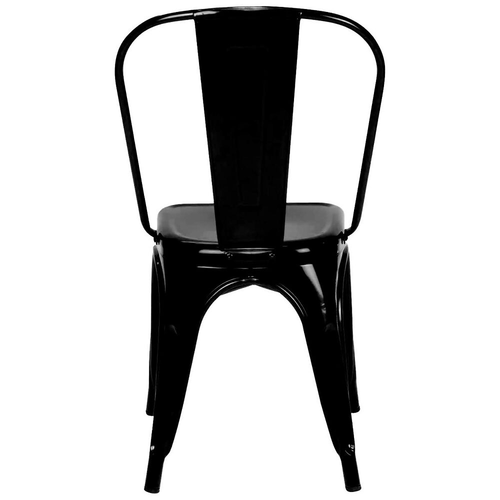 Butaco Tolix Bar color Negro X2 + Silla Tolix Metálica X2