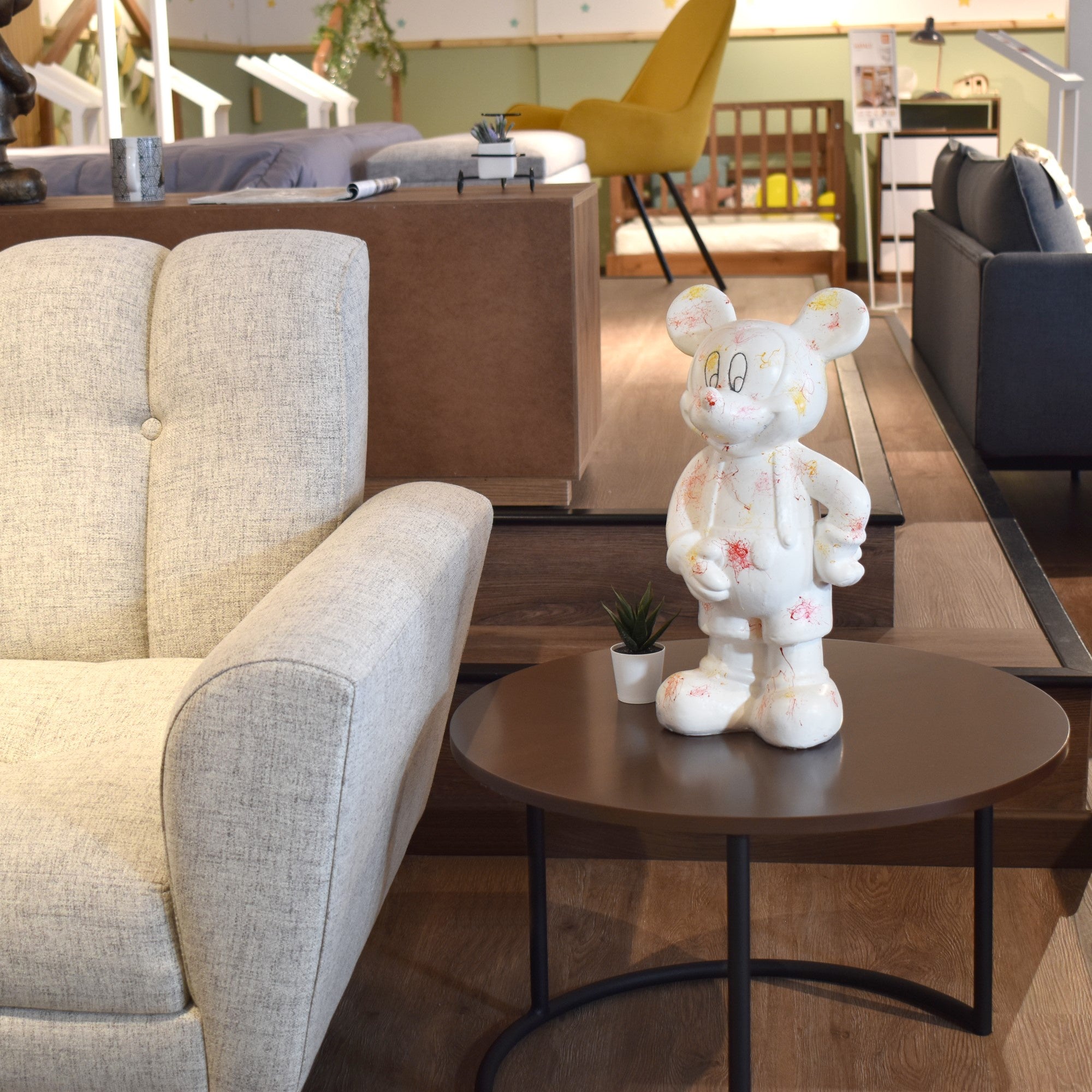 Porcelana Mickey Mouse Blanco