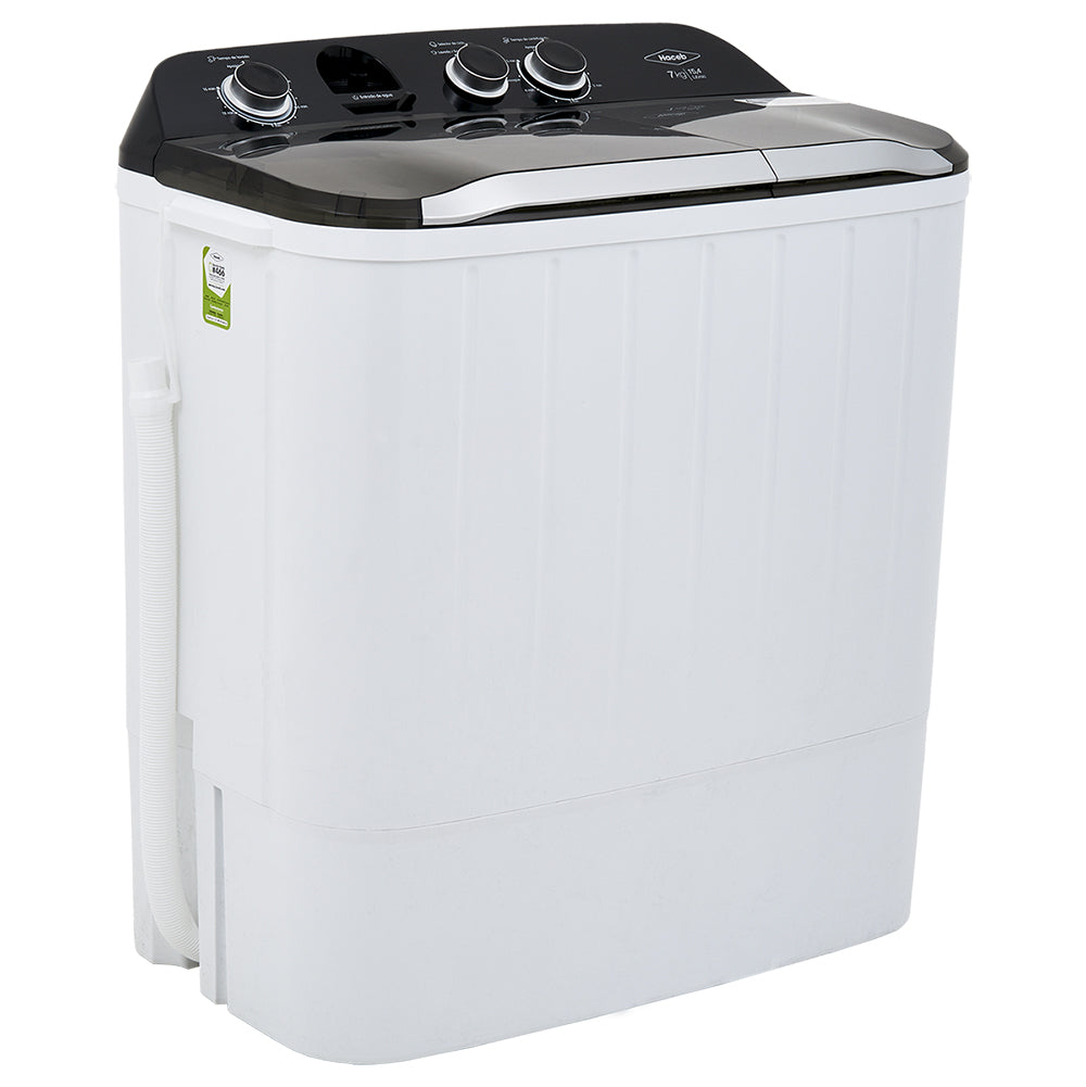Lavadora Semiautomática de 7Kg Blanco