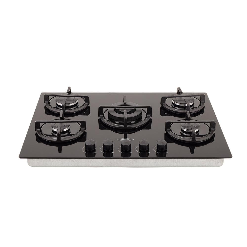 Estufa De Empotrar CUB TO Negro 76 Cristal HF 3C GN