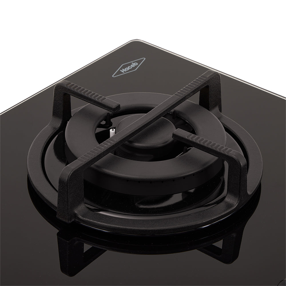 Estufa De Empotrar CUB TO Negro 3C 60-43 Cristal HF 3Q GN