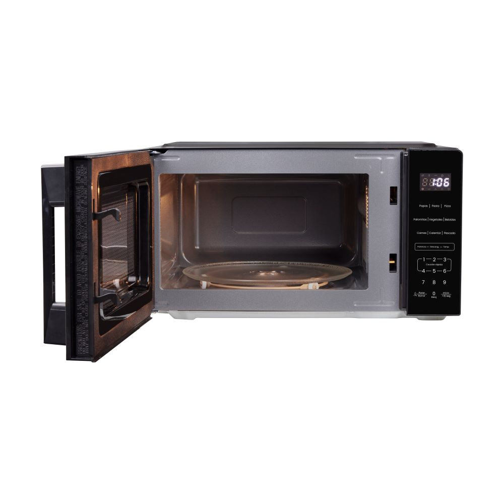 Horno Microondas Haceb 0.7 20L Con Manija, Negro