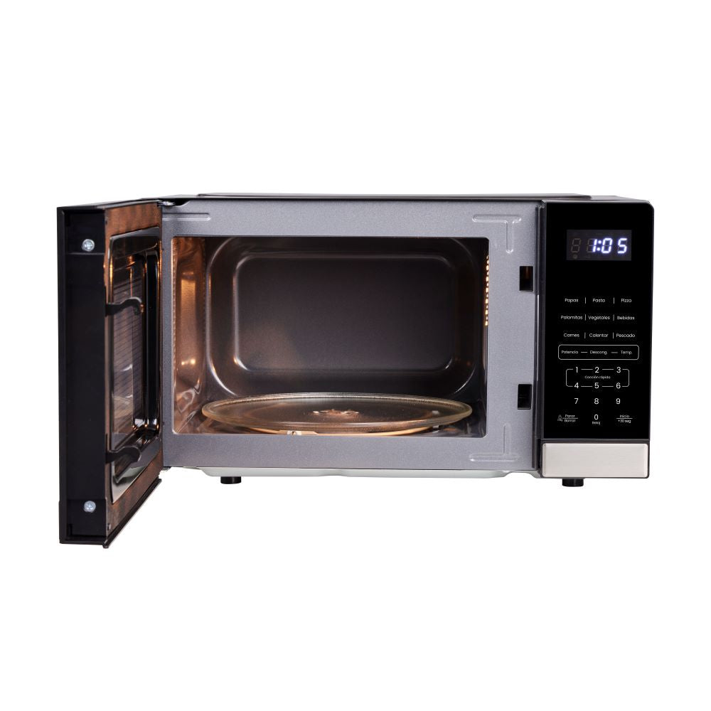 Horno Microondas Haceb 0.7  20L Tipo Push, Negro