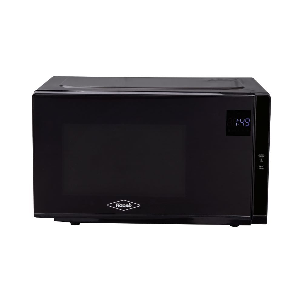 Horno Microondas Haceb 25 Litros Con Grill, Negro