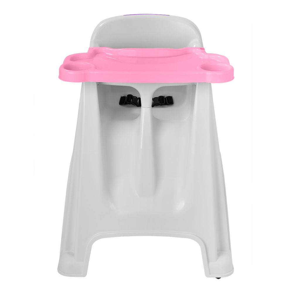 Silla Comedor para Bebé Rosado