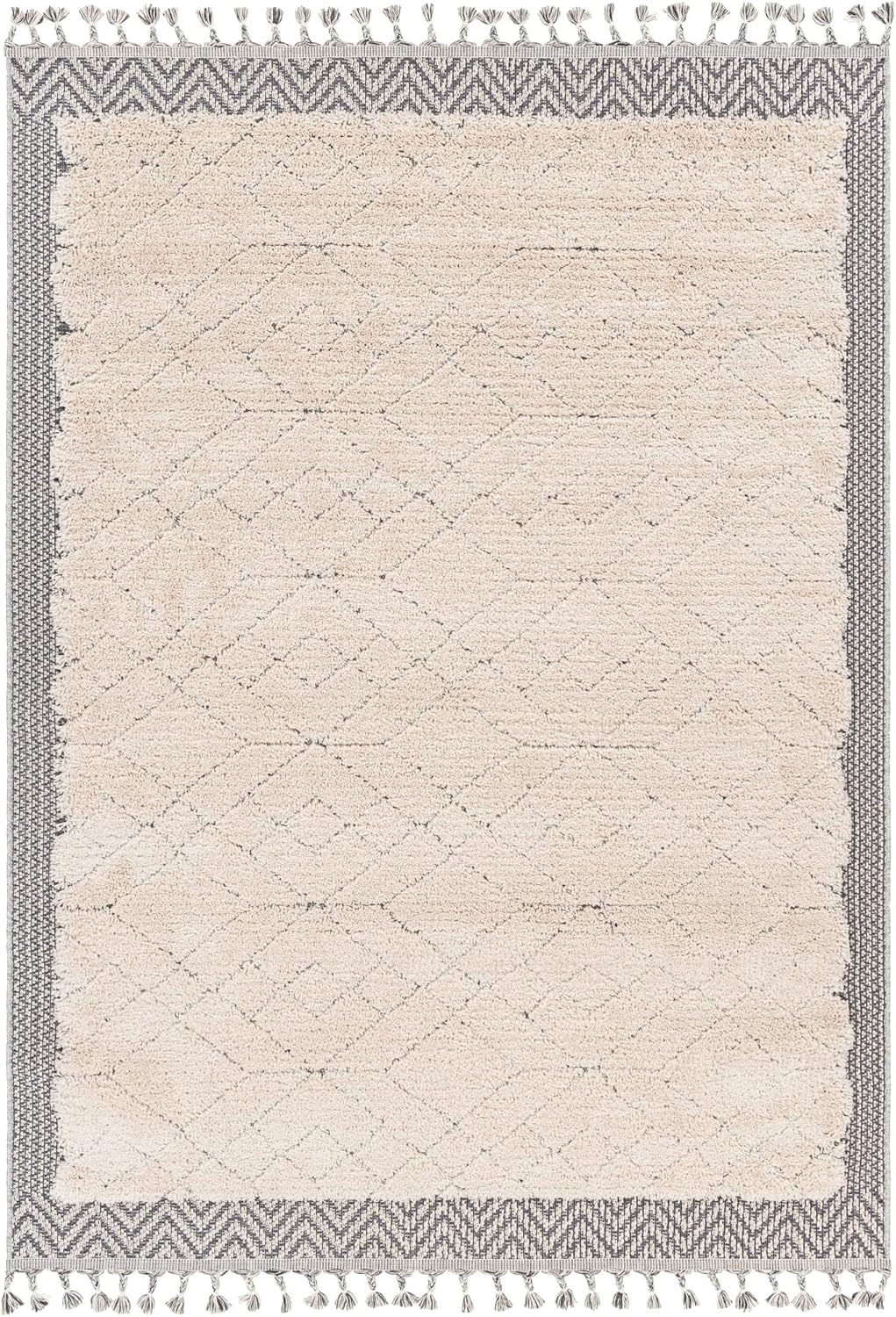 Surya Sousse Global Alfombra geométrica global, 9 pies 6 pulgadas x 12 pies,