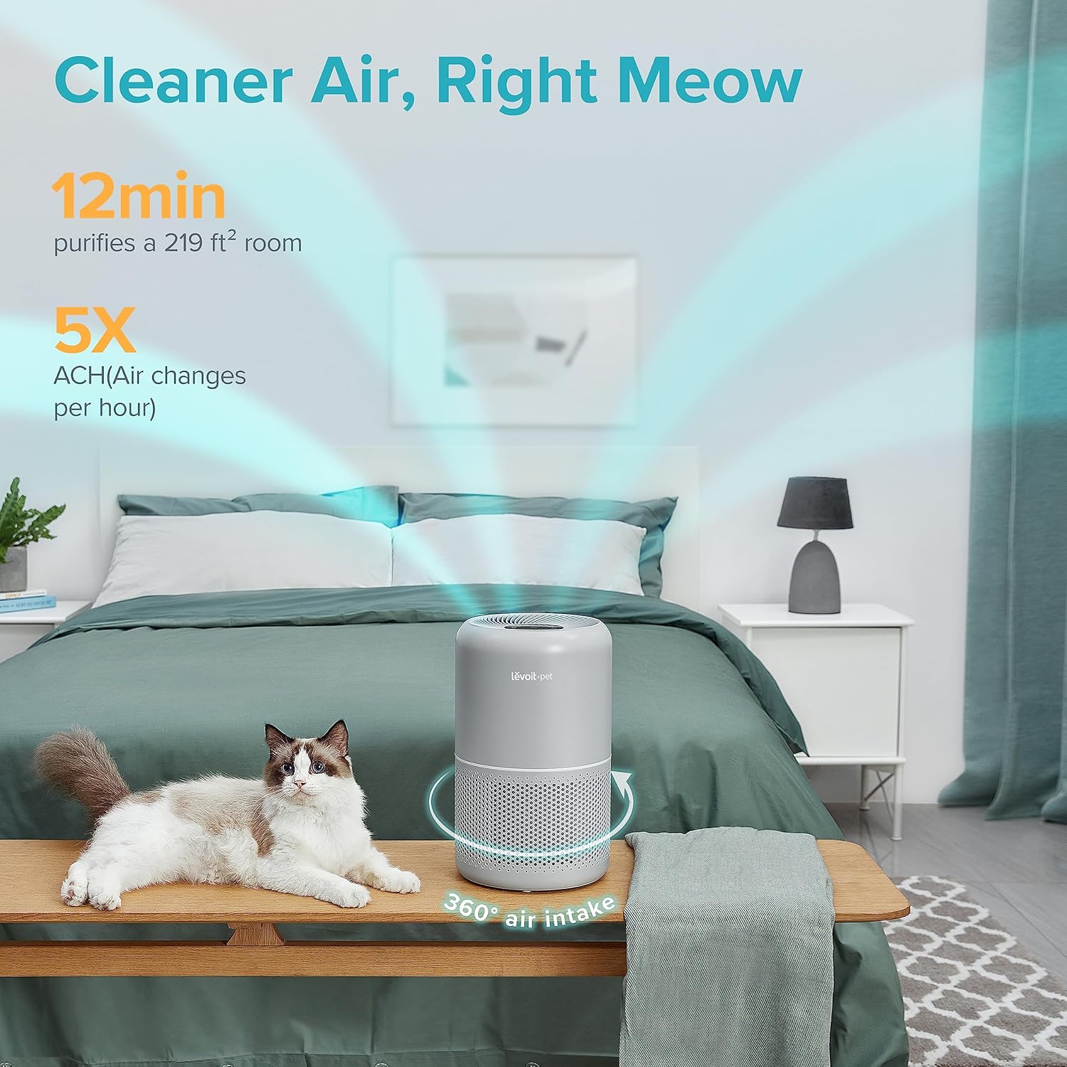LEVOIT LV600S Humidificadores inteligentes de niebla cálida y fría para el...