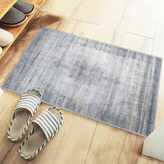 Adiva Rugs Alfombra de área lavable a máquina de 2 x 3 pies con parte trasera...