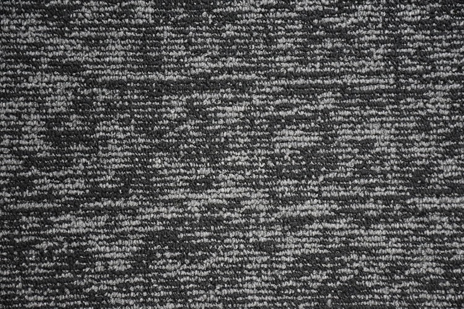 Furnish my Place Alfombra moderna para interiores y exteriores, color negro,...
