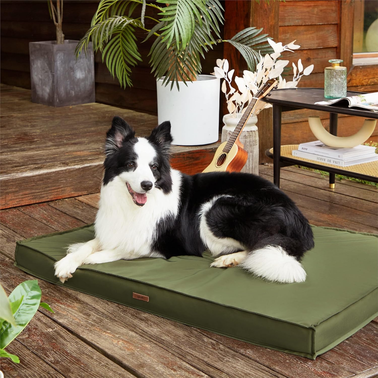 Lesure - Cama impermeable para perros grandes para exteriores, cama para...