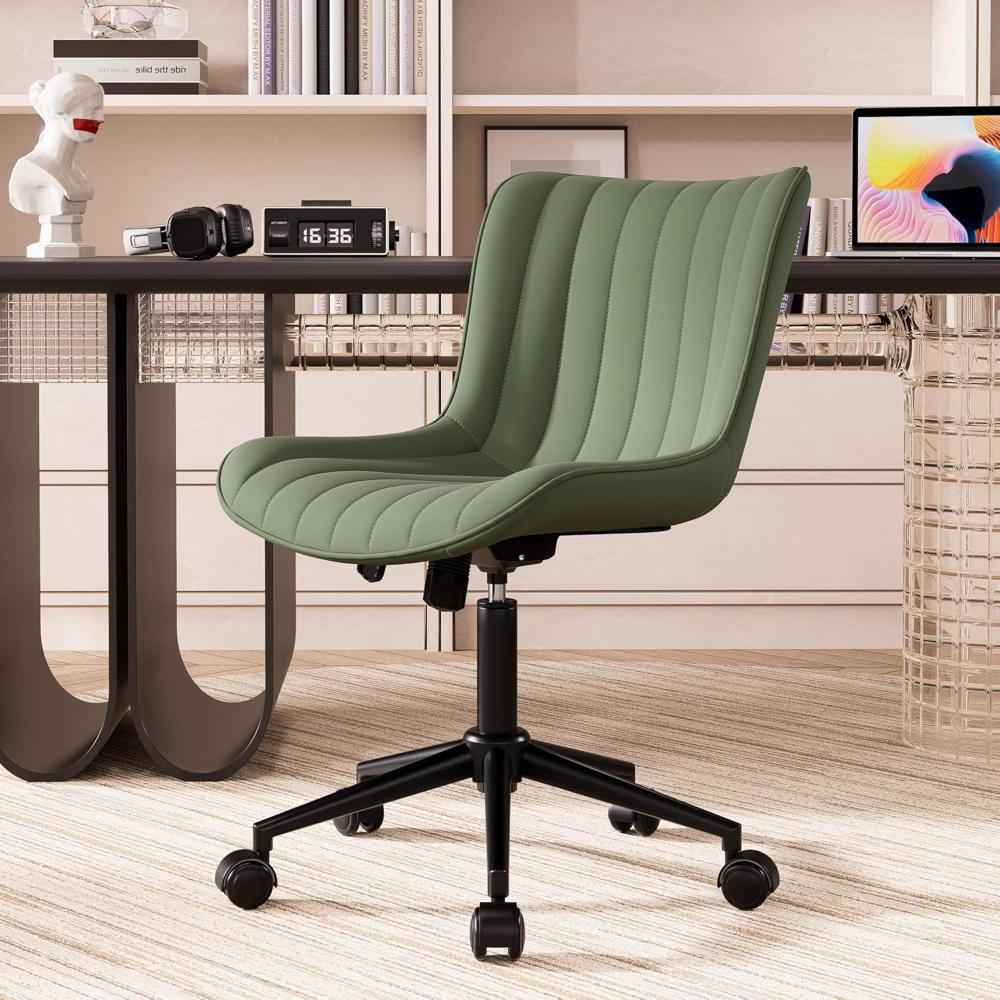Silla de oficina YOUNIKE sin brazos con ruedas