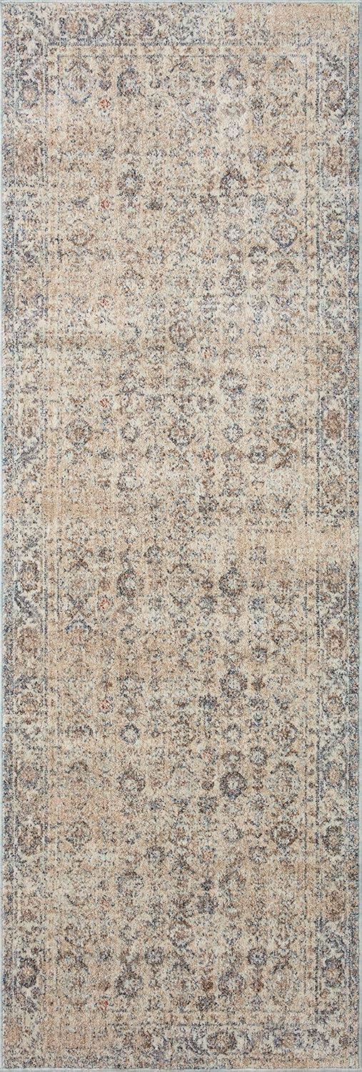 Loloi Angela Rose Blake Collection BLA-04 BeigeDenim 5'-3" x 7'-6", 0.25...