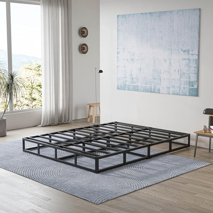 King Box Spring Base de colchón de 5 pulgadas de alto perfil con marco de