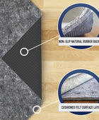 RUGPADUSA  Cerradura superior  Fieltro + goma  Alfombrilla antideslizante de...