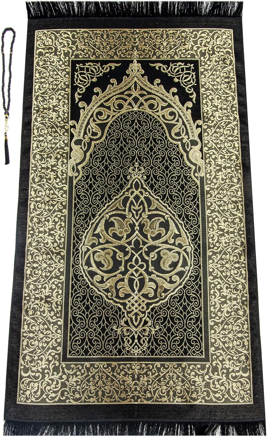 ihvan online Alfombra de oración musulmana y cuentas de oración con caja de...