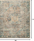 Loloi II Colección Margot MAT-02 tapete de área color terracota (Terracotta)...