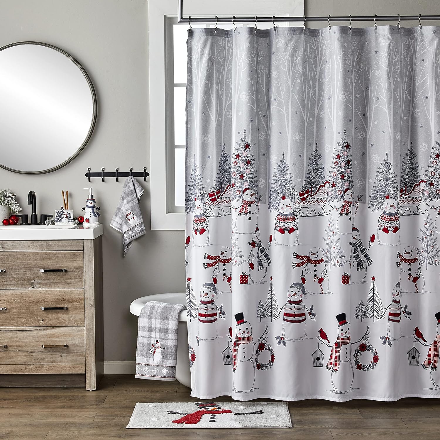 SKL Home Soporte para cepillo de dientes de muñeco de nieve Whistler para...