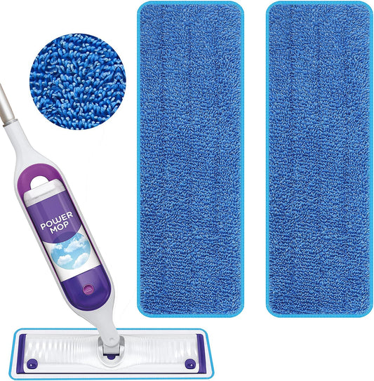 Almohadillas de repuesto reutilizables para mopa eléctrica Swiffer Power Mop...