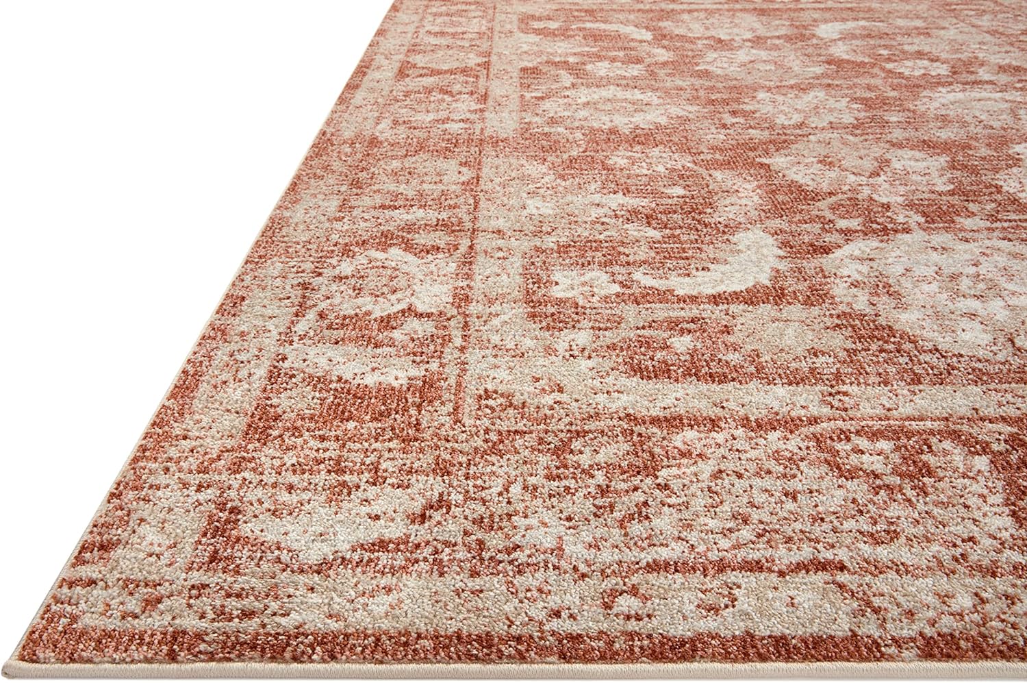 Odette Collection ODT-03 Alfombra de área óxidomarfil de 9 pies y 2 pulgadas x