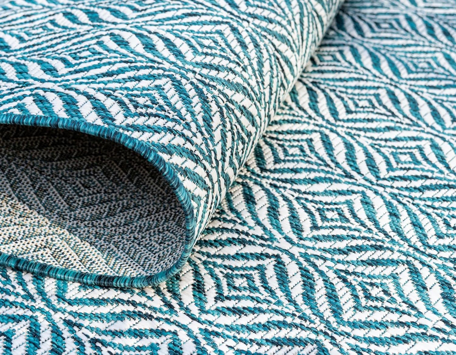 Unique Loom Outdoor Trellis Collection - Alfombra decorativa con diseño de...