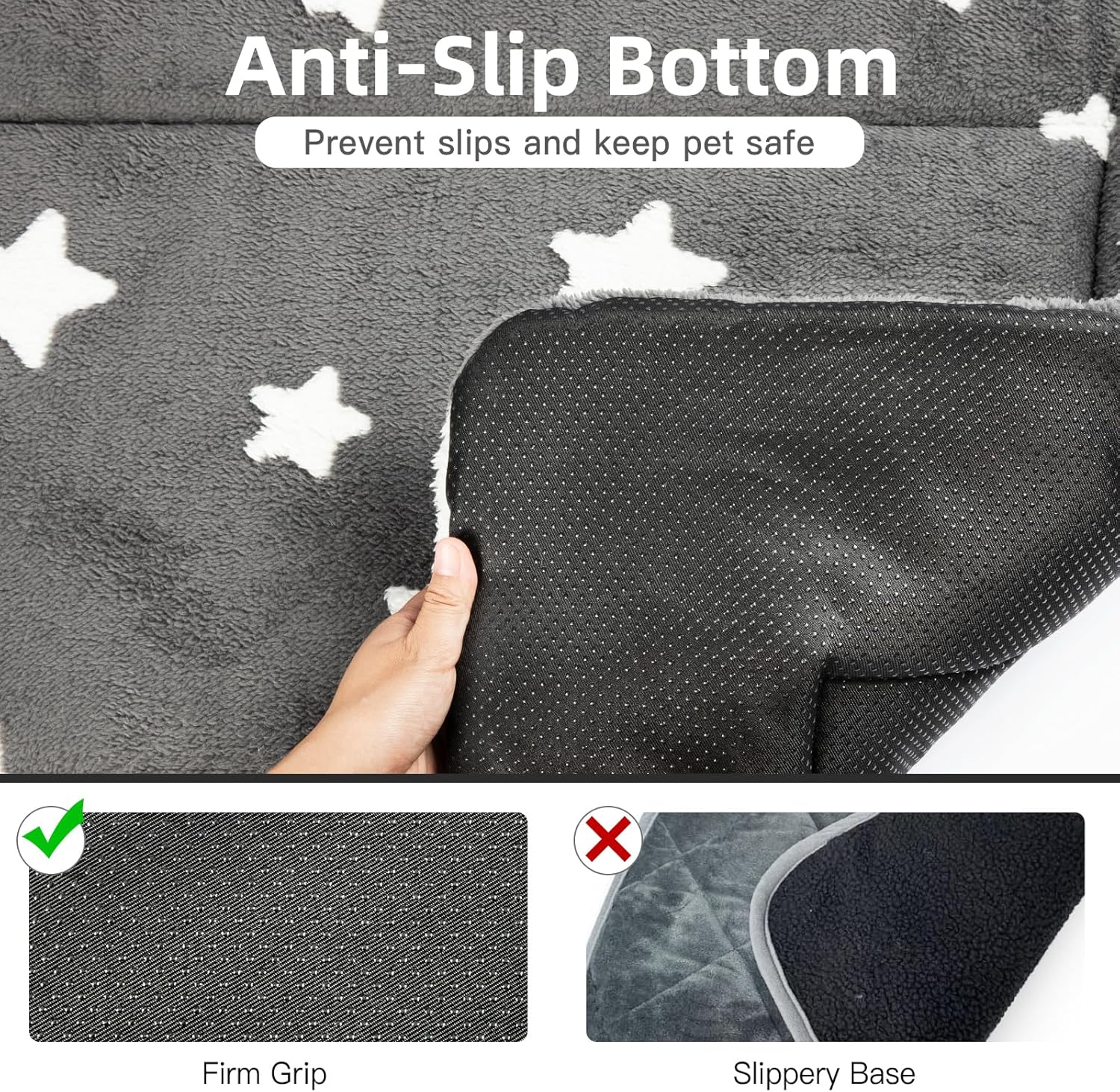 Mora Pets Cama de gato para gatos de interior, almohadilla lavable para jaula...