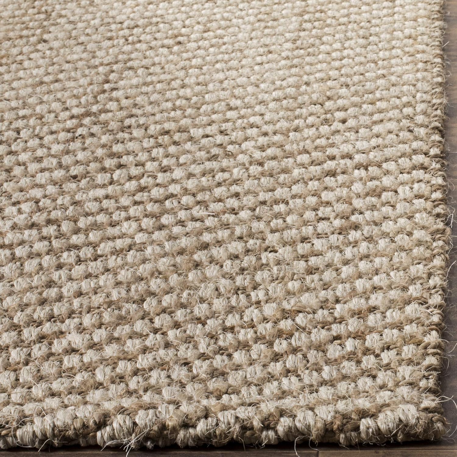 SAFAVIEH NF471A - Alfombra de área de colección de fibra natural, 6 x 9 pies,...