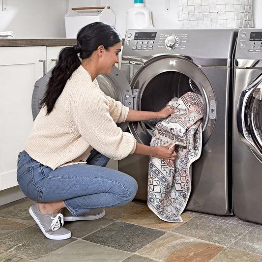 Kellee Alfombra ultra fina lavable a máquina, diseño de diamantes modernos, 2