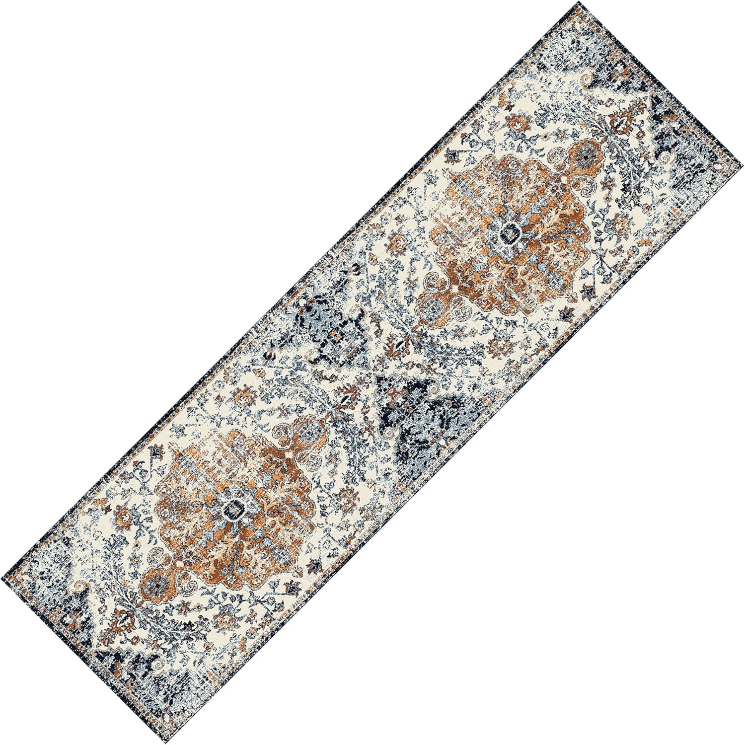 MICRODRY - Alfombra de pasillo, lavable a máquina y resistente a las manchas...