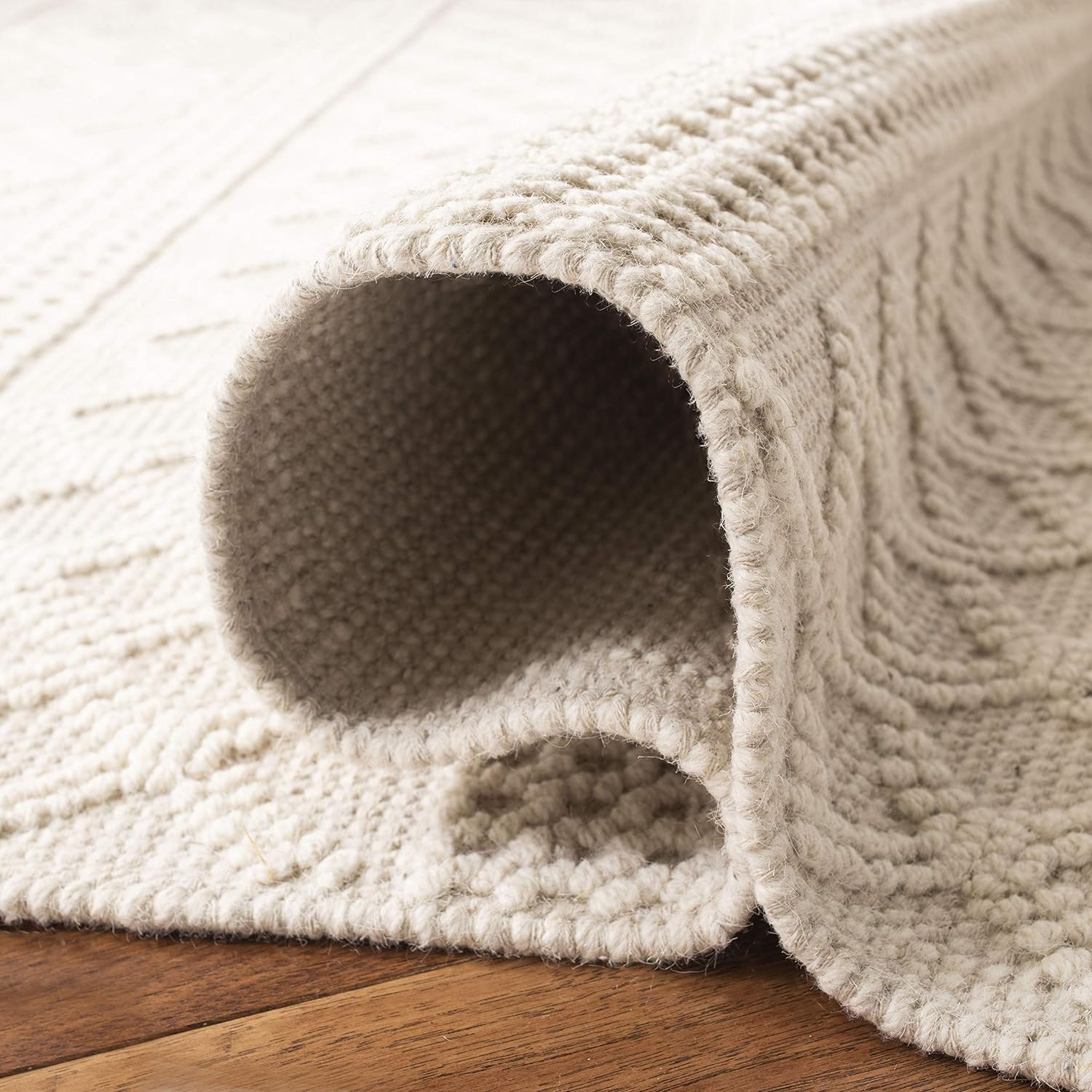 SAFAVIEH Vermont Collection VRM211A - Alfombra cuadrada de 7 pies hecha a mano...