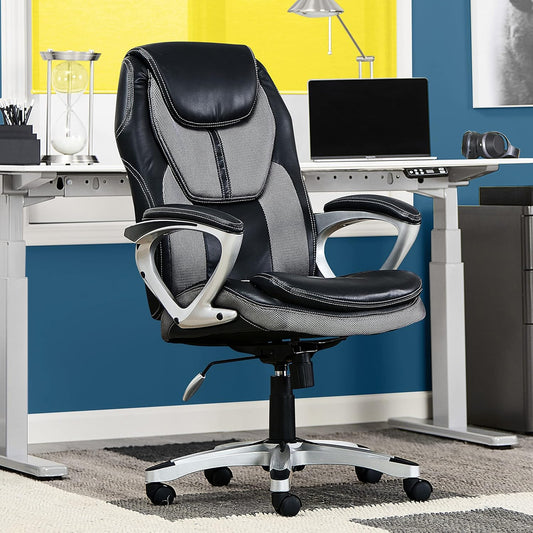 Silla Serta, Tela, Gris