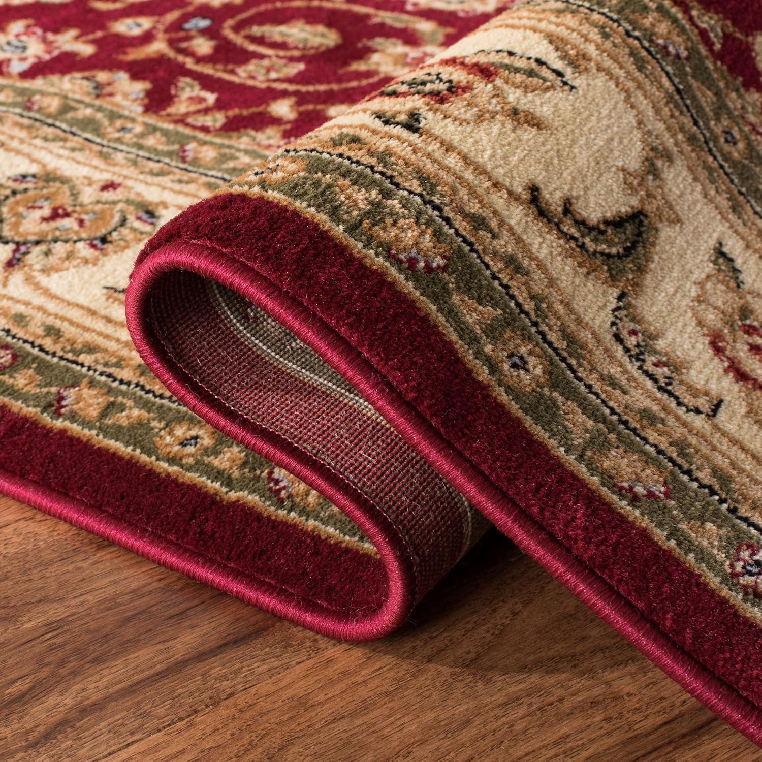 Safavieh Colección Lyndhurst LNH312A Alfombra tradicional oriental, color rojo...
