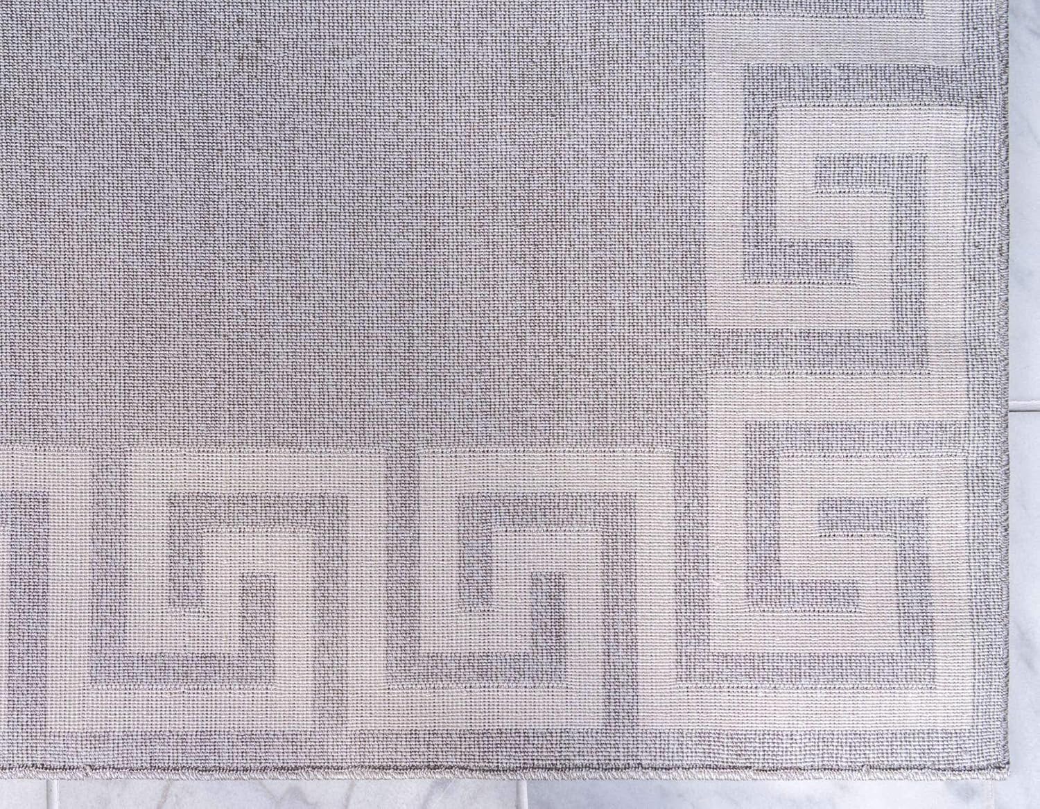 Unique Loom Athens Collection - Alfombra clásica geométrica moderna con diseño...
