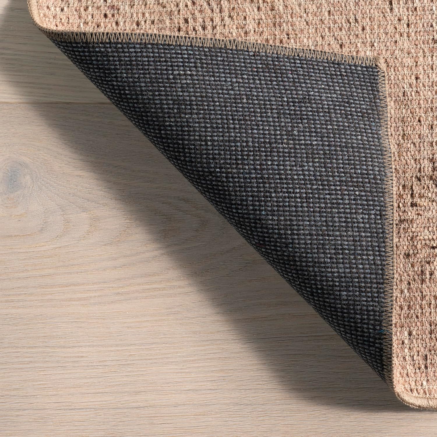 Joplin Trellis Alfombra lavable a máquina para sala de estar, dormitorio,