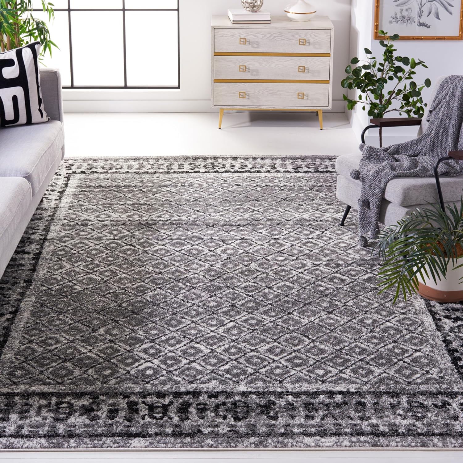 Safavieh ADR110A-5 - Alfombra envejecida vintage, colección Adirondack ADR110A,...