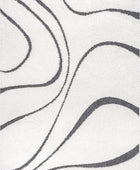 nuLOOM Carolyn - Tapete de área moderno de pelo largo, de 2 x 3 pies, beige,...