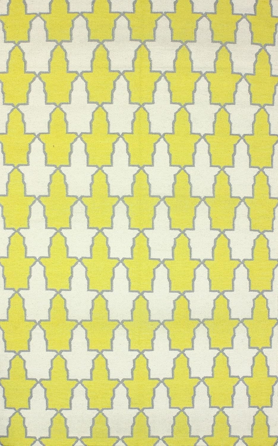 nuLOOM Venice Collection - Alfombra Trina, 5 x 8 pies, color amarillo
