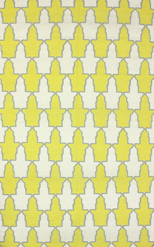 nuLOOM Venice Collection - Alfombra Trina, 5 x 8 pies, color amarillo