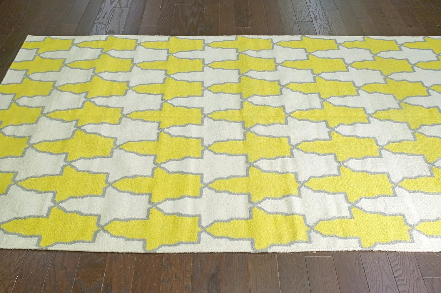 nuLOOM Venice Collection - Alfombra Trina, 5 x 8 pies, color amarillo
