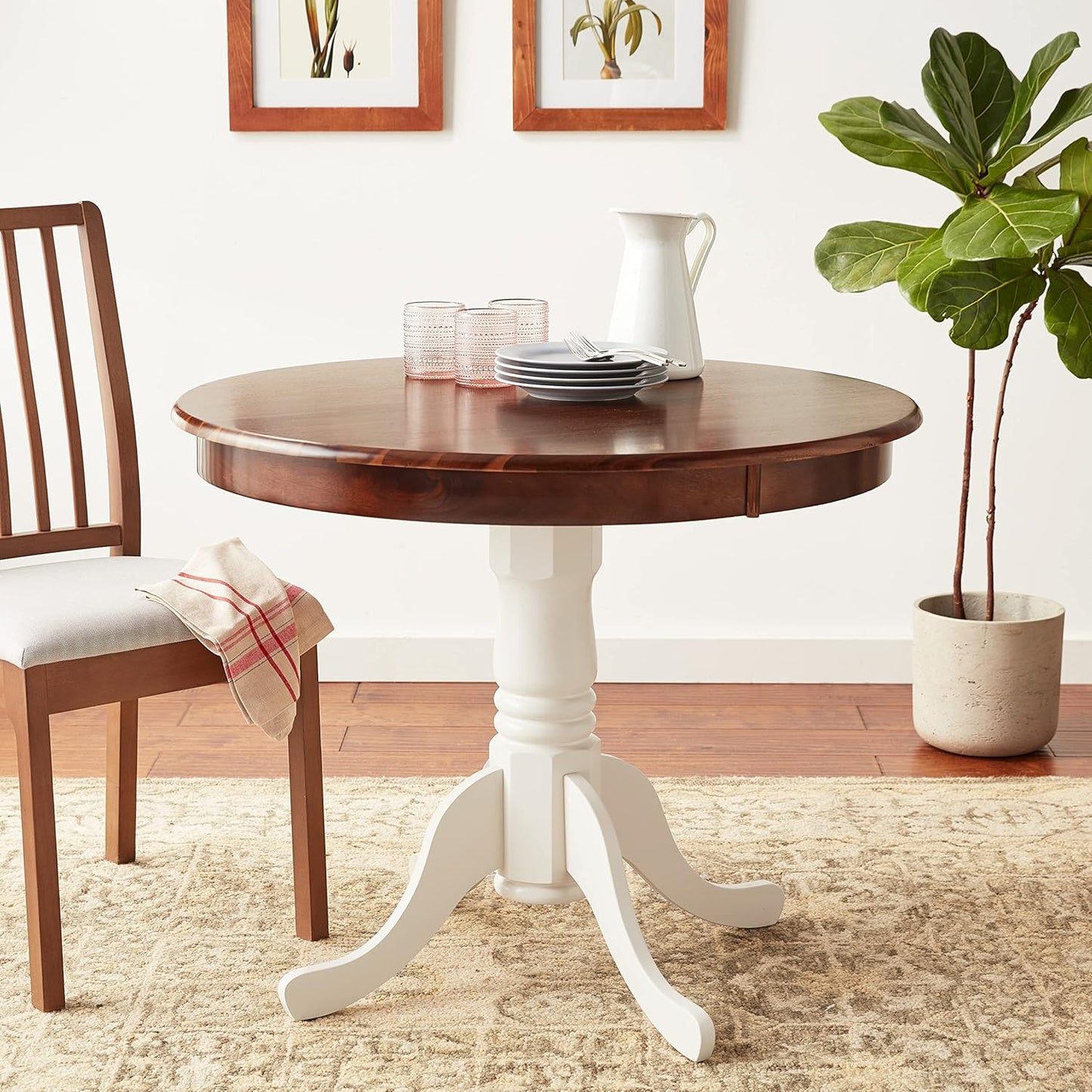 East West Furniture AMT-WLW-TP mesa de comedor