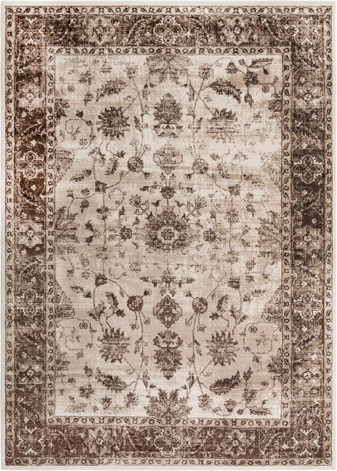 Unique Loom Rushmore Collection - Alfombra de área Lincoln (10 x 14 pies 1...
