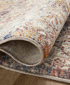 Loloi Sorrento Collection - Alfombra decorativa redonda de 5 pies y 3 pulgadas...
