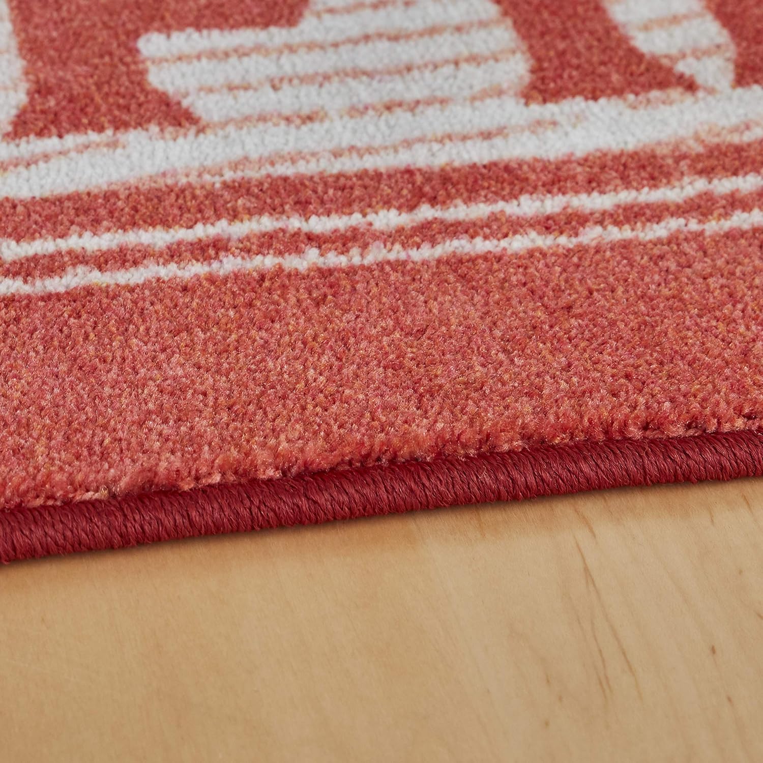 Mohawk Home Alfombra roja Santa Stop Here, 2'6x4'2,