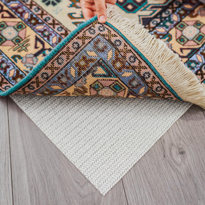 Rug Grip Almohadilla antideslizante de perfil bajo para alfombras de área y
